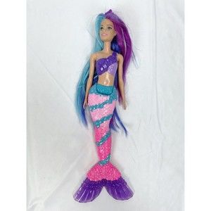 Barbie Dreamtopia Mermaid Purple Blue Hair Pink Tail Doll
